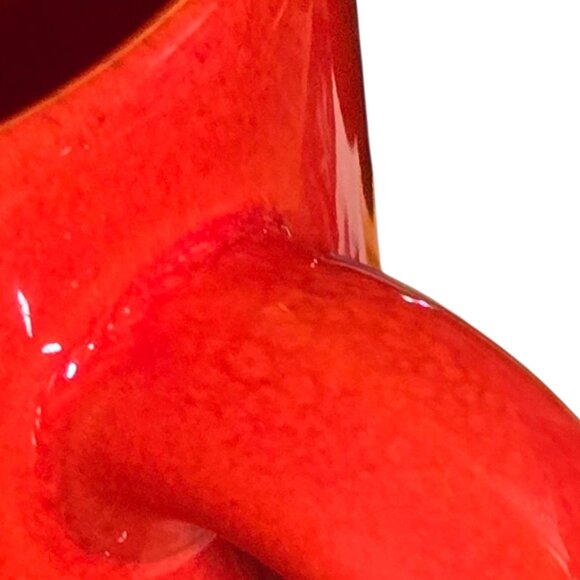 Waechtersbach Christmas Tree 1999 Mug Red Green Design Germany Vintage AS IS - Picture 14 of 16